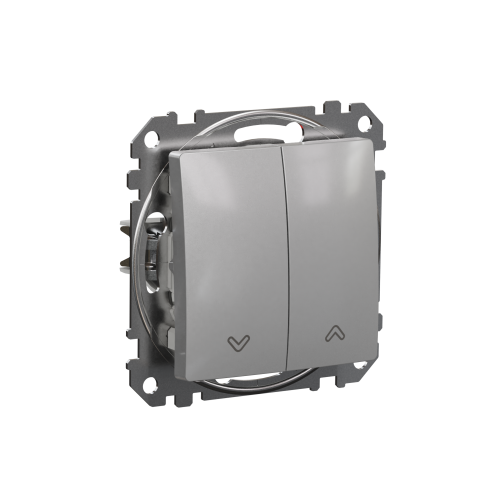 Sedna Design & Elements Przycisk zwierny żaluzjowy srebrne aluminium SDD113114 SCHNEIDER - sdd113114_300s0001[1].png